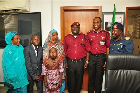 frsc newly promoted top officers decoration in pictures