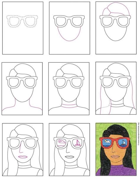 How To Draw A Self Portrait At Drawing Tutorials