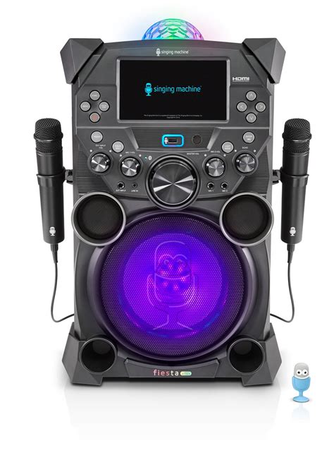 The ion audio block rocker plus karaoke machine is a true wireless system. SINGING MACHINE Karaoke Machine Fiesta Bluetooth Speaker ...