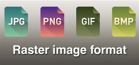 Different Types Of Raster Image File Formats And Their Features Explained