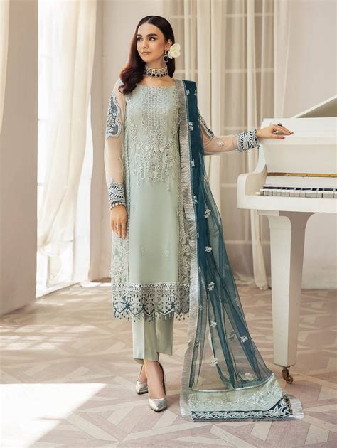 House Of Nawab Gul Mira Luxury Formal Unstitched 3pc Suit 09 Amol