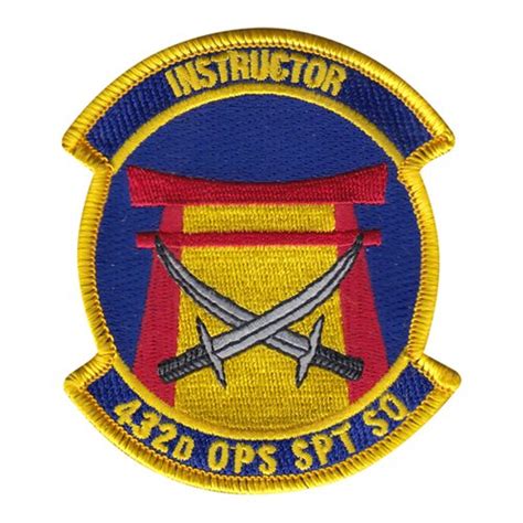 432 Oss Custom Patches 432d Operation Support Squadron Patches