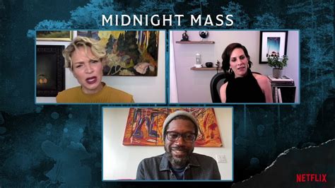 Kristin Lehman And Annabeth Gish Talk Midnight Mass Youtube