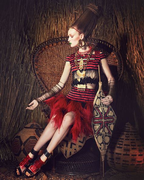 Tribal Fashion Editorial Ethnic Fashion African Fashion Fashion