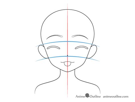 How To Draw Anime Tongue Out Face Step By Step Animeoutline
