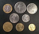 France Coin Lot Full Set of Pre Euro French Coins Free Shipping ...