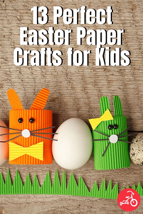13 Perfect Easter Paper Crafts For Kids