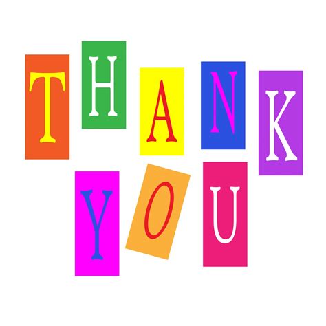 Thank You Clipart Free Stock Photo Public Domain Pictures