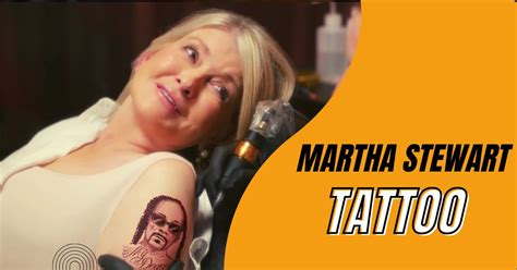 Martha Stewart And Snoop Doggs Tattoo Connection