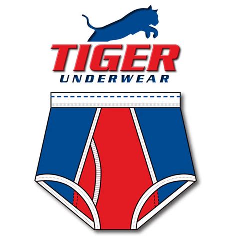 Boys America Double Seat Brief Tiger Underwear