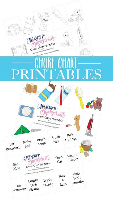 Chore Chart Tutorial My Name Is Snickerdoodle