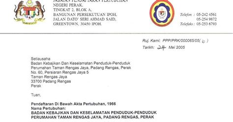 Format contoh surat kiriman rasmi surat kiriman rasmi ditulis dengan format seperti berikut; Surat Rayuan Penamatan Kerja In English - Helowinx