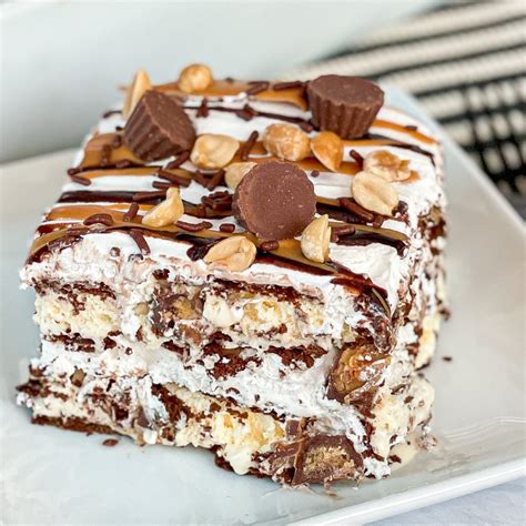 Peanut Butter Chocolate Ice Cream Cake Charlotte Shares