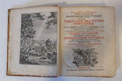 Johann Albert Fabricius (1668-1736) - Delectus argumentorum - Catawiki