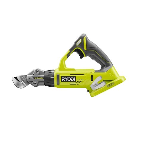Ryobi 18v One 18 Gauge Cordless Offset Shear Tool Only The Home