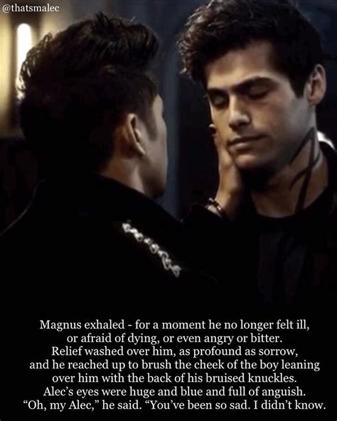 I loved it soooooo much! @thatsmalec en Instagram: #Malec in Edom. Quote from City ...