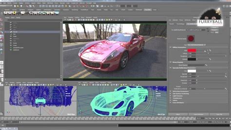 FurryBall RT Fastest GPU Renderer For Maya Ds Max And Cinema D