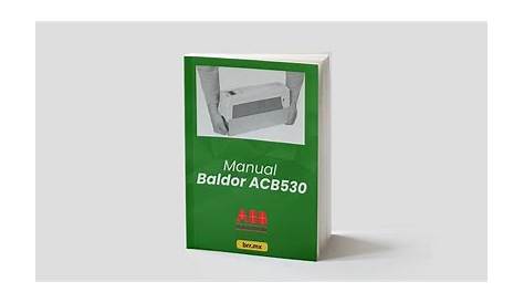 baldor pc series owner's manual