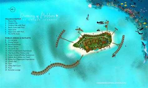 You And Me Maldives Resort Map Discover The Island