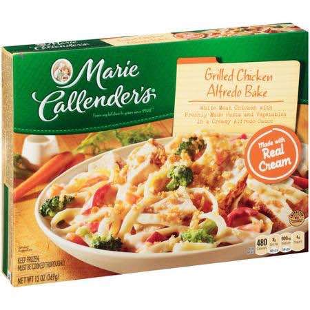 Quick and nutritious meals from the freezer. Marie Callender's Single-Serve Frozen Meals Printable ...