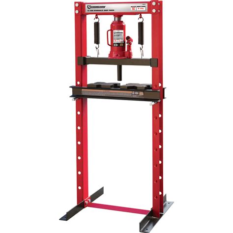 Free Shipping — Strongway 12 Ton Hydraulic Shop Press Northern Tool