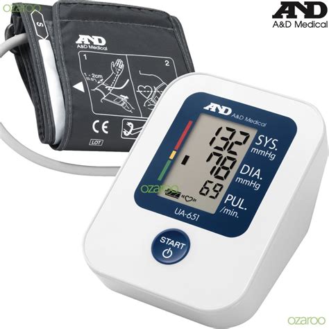 Aandd Medical Ua 651 Upper Arm Automatic Blood Pressure Monitor With
