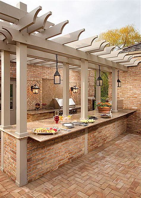 25 Cool And Practical Outdoor Kitchen Ideas 2017