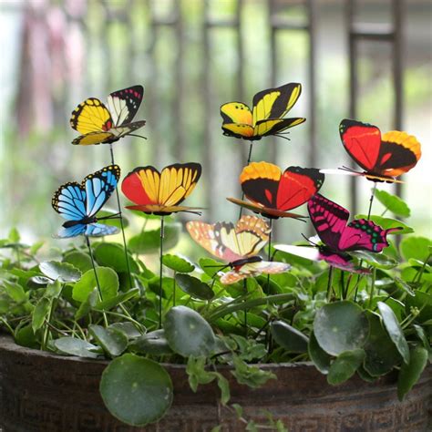 Butterfly Garden Stakes Topnerdgear