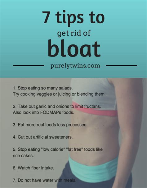 Our 7 Tips To Help Get Rid Of Bloat And Gas