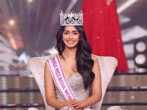 Beauty Sini Shetty Miss India 2022 Outstanding Warrior At Miss