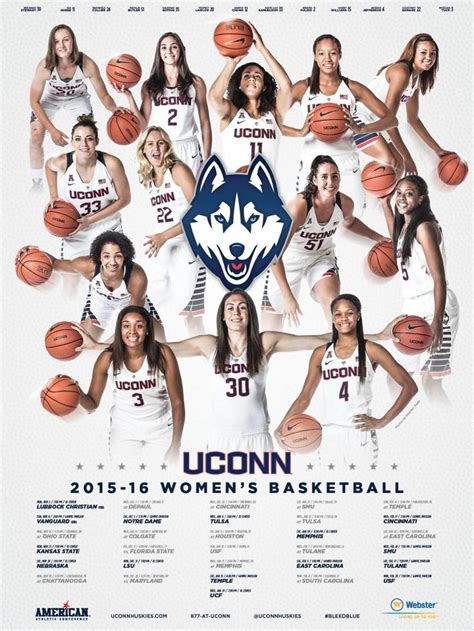 Top 50 2015 NCAA Womens Basketball Posters Sports Team Photography