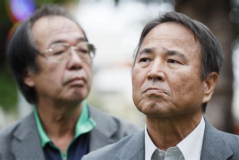 High court upholds suspended sentence for Okinawa activist Hiroji Yamashiro for offenses during ...