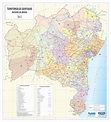 Mapas do Estado da Bahia - Fox Press™