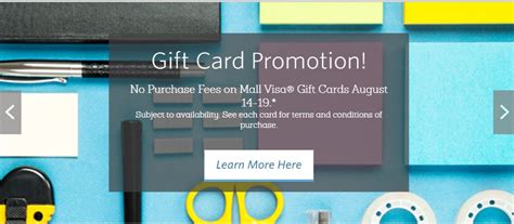Yes, there is a fee for purchasing a visa gift card. No-fee Visa Gift Cards at Macerich Malls this week - Frequent Miler