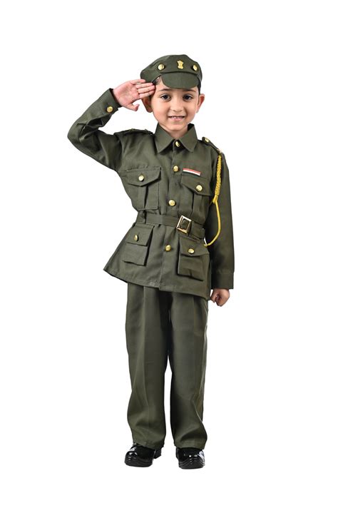 Rent Or Buy Indian Army Kids Fancy Dress Costume In India Online