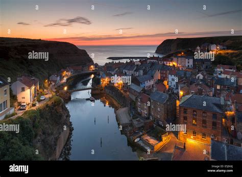 Staithes Fishing Village On The North Yorkshire Coast Stock Photo Alamy