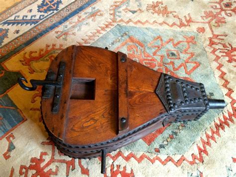 Antique Giant Blacksmith Bellows Early 19th Century Victorian Oak Huge