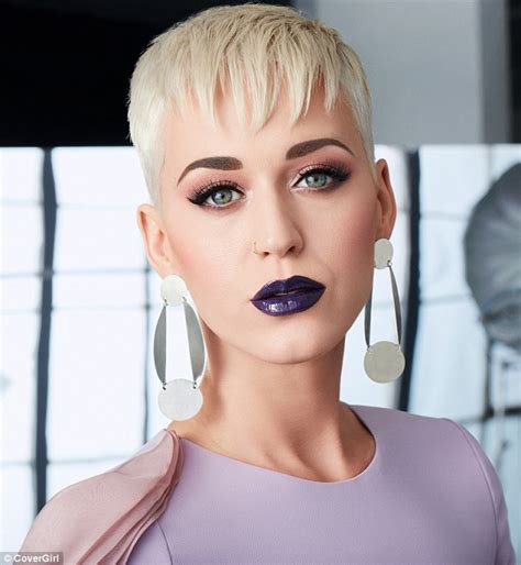 Katy Perry Models A Bold Blue Lipstick In New Covergirl Campaign