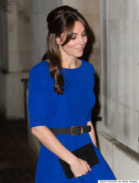 duchess of cambridge steps out in stunning blue dress and ringlets at event to highlight foster