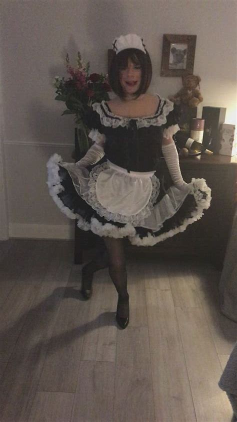 Flickriver Photoset Black And White Sissy Maid By Isabelgirl1970