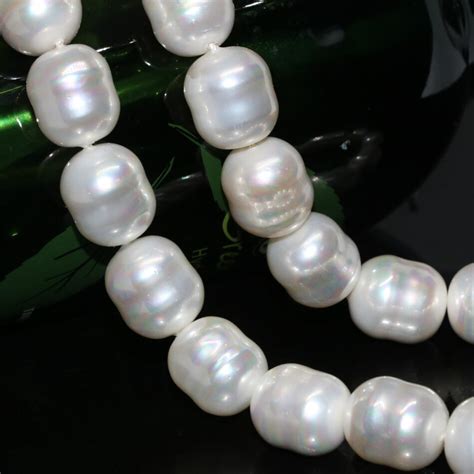 Top Quality New Fashion White Natural Pearl Shell Loose Beads Irregular