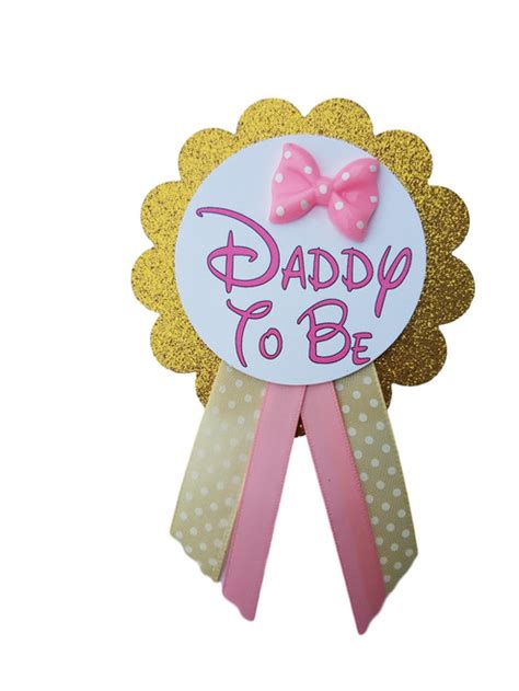 Personalized Baby Shower Pin