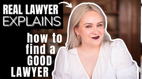 how to find a good lawyer if i needed a lawyer this is how i d start youtube