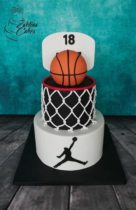 Basketball Cake Decorated Cake By Zaklina Cakesdecor