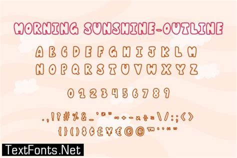 Morning Sunshine Font