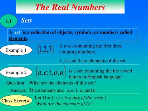 I firmly believe that real numbers have sprung out of a perfectly valid set of theoretical necessities. PPT - The Real Numbers PowerPoint Presentation - ID:5284052