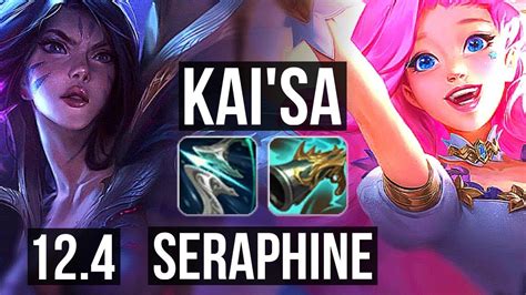 Kaisa And Blitzcrank Vs Seraphine And Morgana Adc 70 Winrate 315