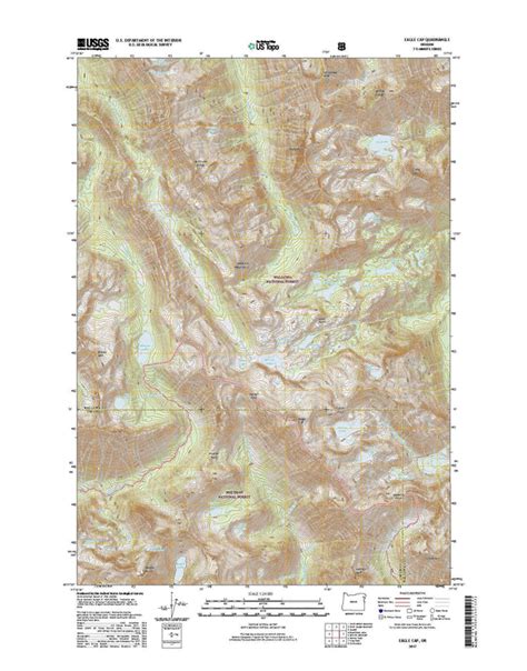 Eagle Cap Wilderness Topographic Map Catalog