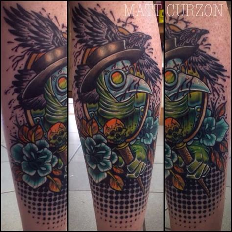 Tattoo Uploaded By Robert Davies Neo Traditional Plague Doctor Tattoo