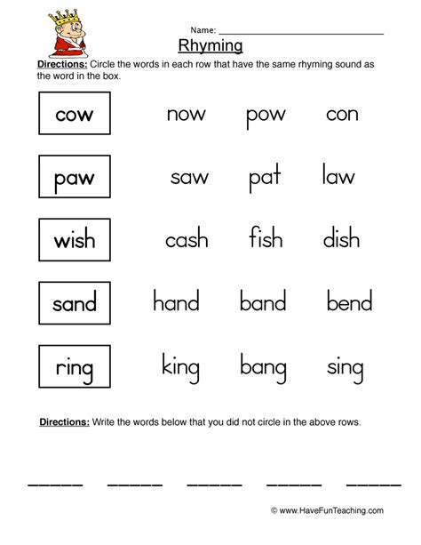 Grade 2 rhyming words worksheets. Free Printable Cut And Paste Rhyming Worksheets - rhyming ...